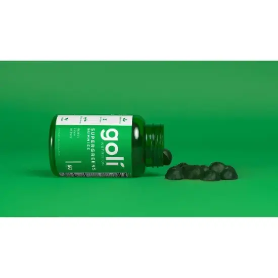 Goli Nutrition Vegan Supergreens Gummies - 60ct image {1}