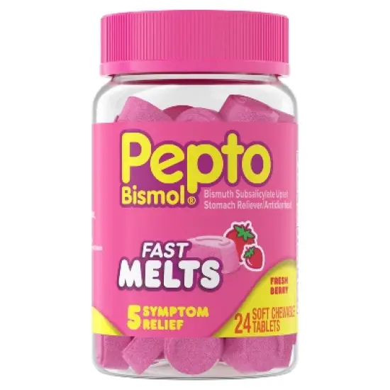 Pepto-Bismol Fast Melts Digestive Treatment - 24ct image {1}