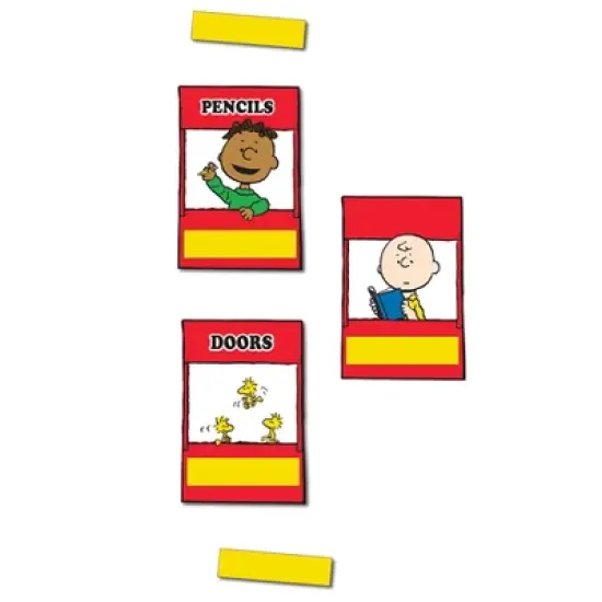 Eureka&reg; Peanuts&reg; Class Jobs Mini Bulletin Board Set, 47 Pieces image {3}