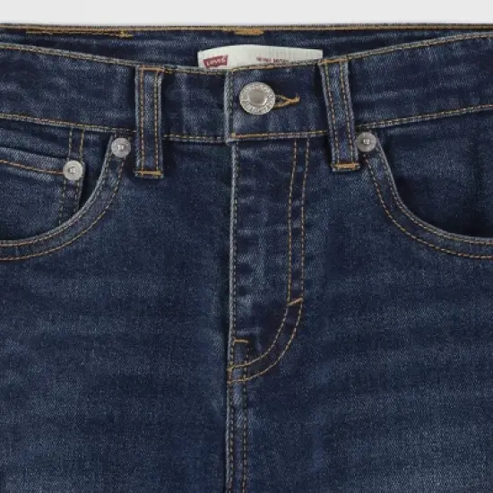 Levi's&reg; Girls' Mid-Rise Mini Mom Jeans - Light Wash image {2}