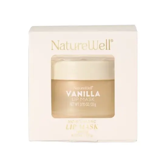 NatureWell Hydrating Lip Mask - Vanilla - 0.7oz image {1}