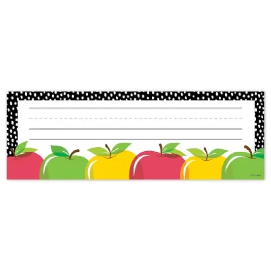 Creative Teaching Press&reg; Apple Time Name Plates, 36 Per Pack, 3 Packs image {1}