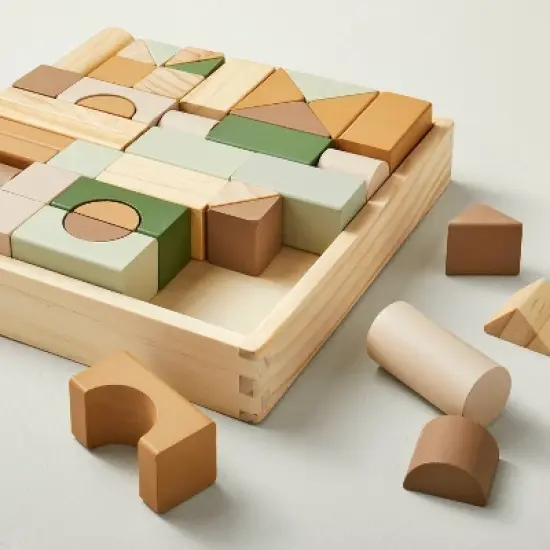 Toy Building Blocks Set - 43pc - Hearth & Hand&trade; with Magnolia image {2}