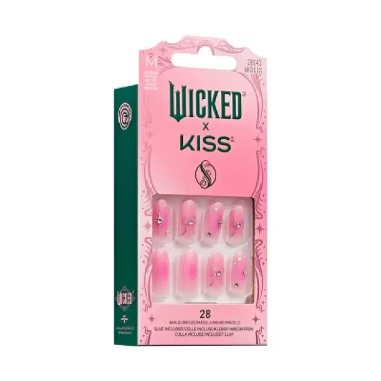 Wicked x KISS Products Fake Nails - You've Been Glinda-fied - 33ct image {8}