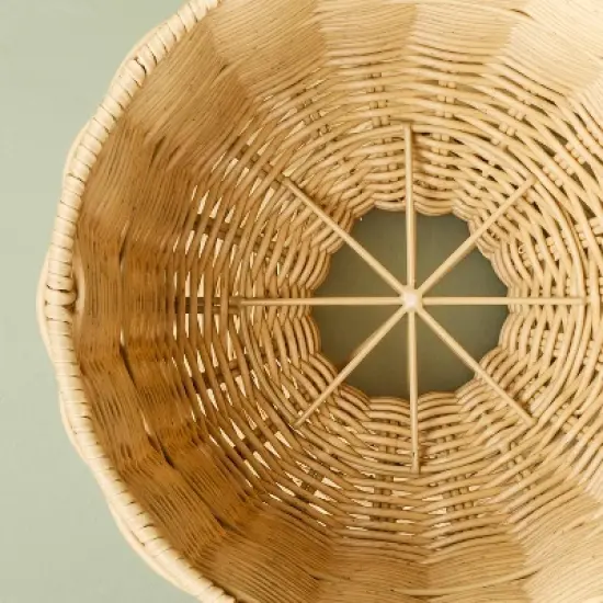 Rattan Reversible Outdoor Planter Basket - Hearth & Hand&trade; with Magnolia image {3}