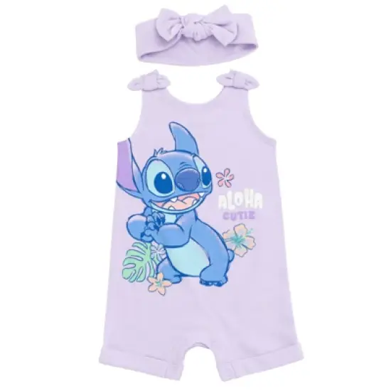 Disney Lion King Minnie Mouse Winnie the Pooh Simba Girls Romper and Headband Toddler image {16}