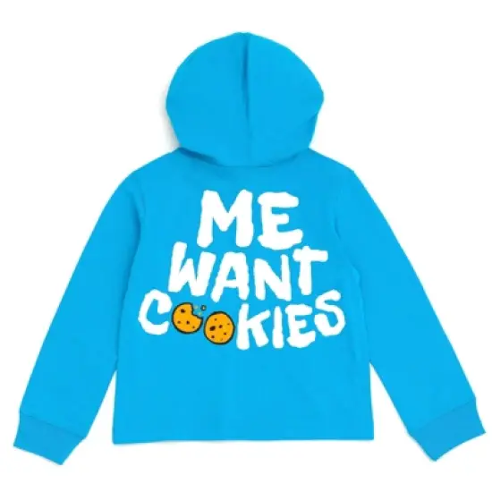 Sesame Street Hooded Matching Family Cosplay Long Sleeve T-Shirt Toddler image {3}