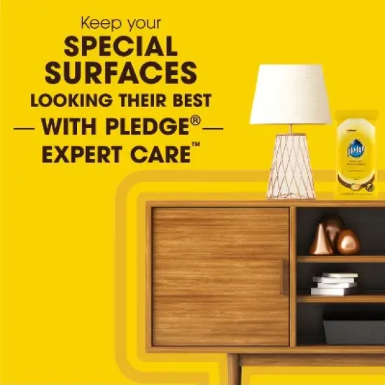 Pledge Multisurface Enhancing Wipes - Lemon - 24ct image {6}
