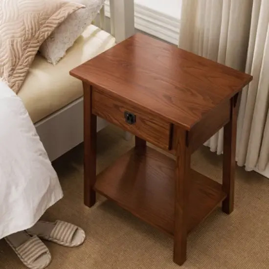 Nightstand Brown - Leick Home image {2}