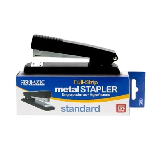 BAZIC Products&reg; Metal Full Strip Stapler image {6}