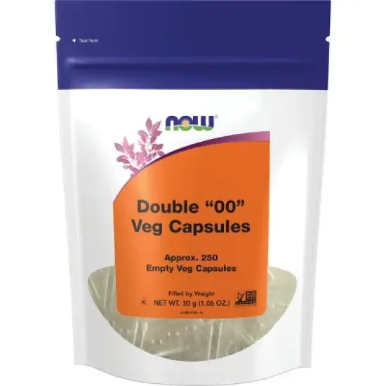 NOW Foods Double "00" Vcaps 250 Ct image {2}