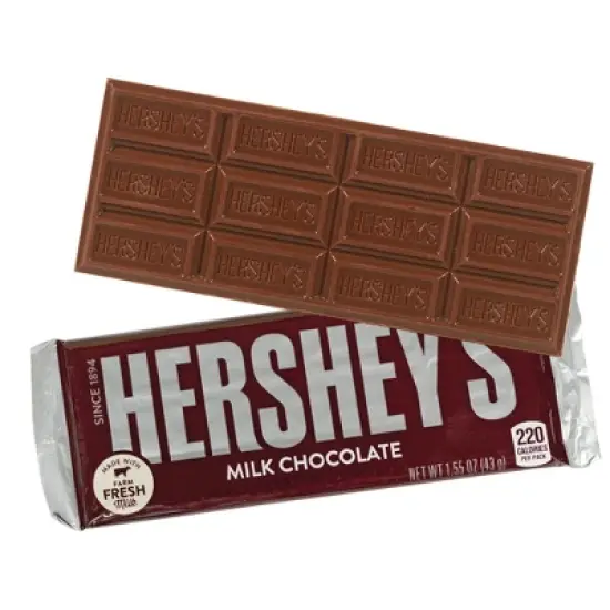 Graduation Candy Gift Box Class of 2025 - Hershey's Chocolate Bars (8 bars/box) - By Just Candy image {1}