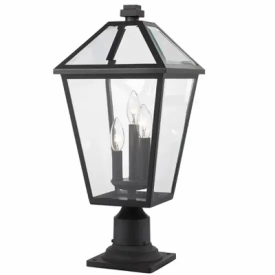Z-Lite Talbot 3 - Light Lantern in  Black image {2}