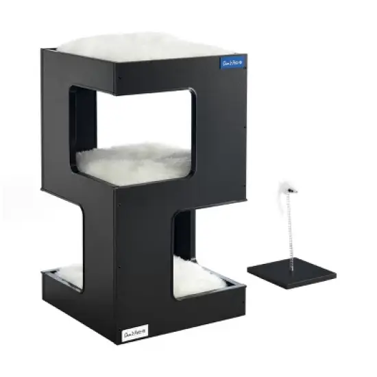 Escher Cat Tree 23.5'' in Black image {2}