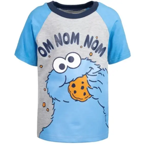 Sesame Street Elmo Cookie Monster T-Shirt and Shorts Outfit Set Infant to Toddler image {2}