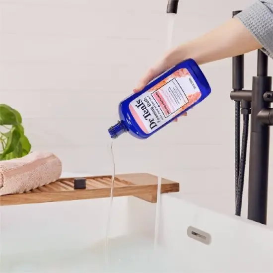 Dr Teal's Restore & Replenish Pink Himalayan Orange Foaming Bubble Bath - 34 fl oz image {2}