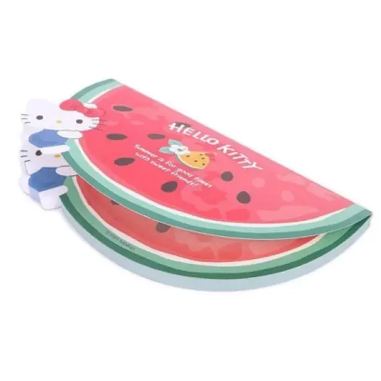 Sanrio Hello Kitty Watermelon Memo Pad image {2}