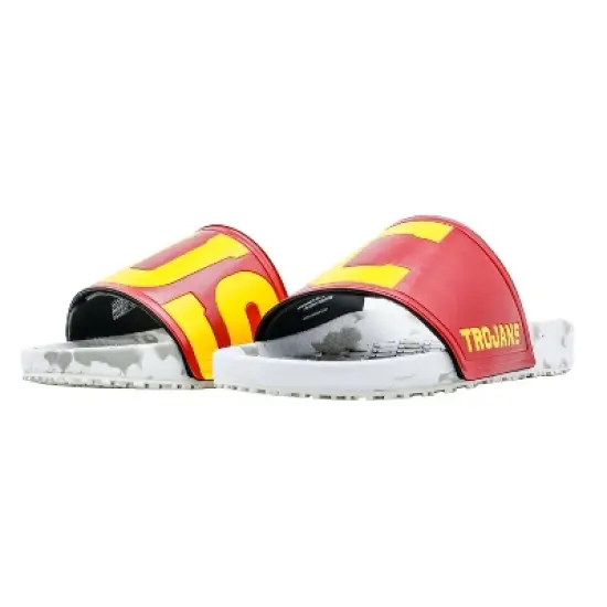 NCAA Southern California Trojans Slydr Pro White Sandals - Red M12/W14 image {3}