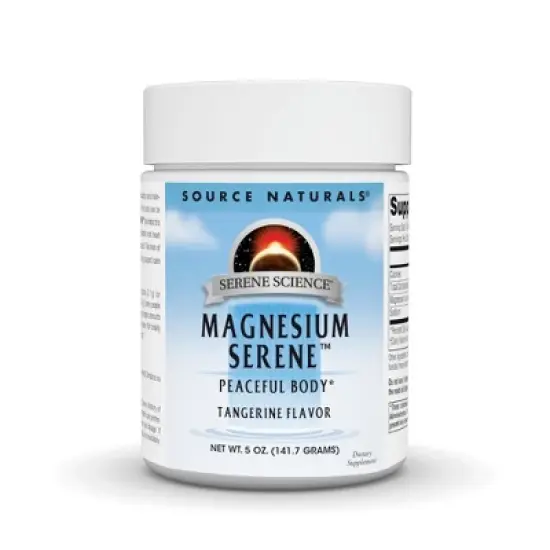 Magnesium Serene 800mg-Tangerine Flavor by Source Naturals, Inc.  -  5 oz Powder image {3}