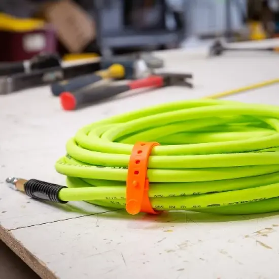 Nite Ize GearPro Utility Strap - Durable All-Purpose Utility Strap with Aluminum Buckle - UV-Resistant & Stretchy Strap - 18", Bright Orange (3 Pack) image {5}