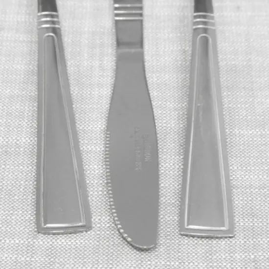 Gibson Creston 20 Piece  Flatware Set withTumble Finish image {1}