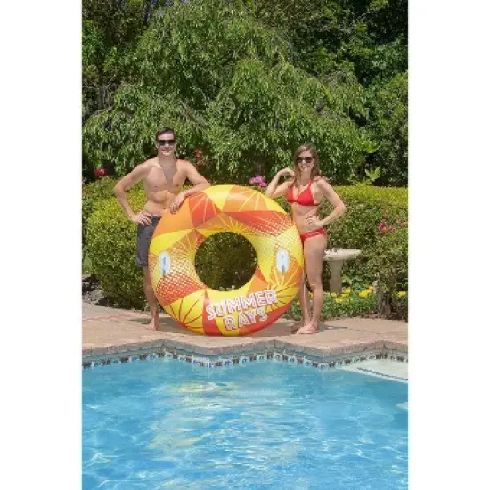Poolmaster 54" Summer Rays Swimming Pool Sport Tube image {9}