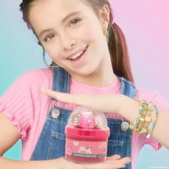 Squishmallows Slimygloop Scented Slime Dome Jar - Pink image {1}