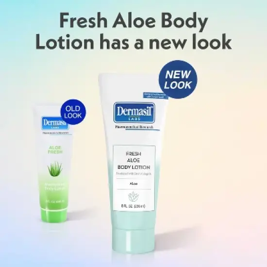 Dermasil Body Lotion, Fresh Aloe, 3-Pack &ndash; Non-Greasy, Fast-Absorbing, Fresh Scent, Cruelty-Free, 8 Oz Ea image {2}