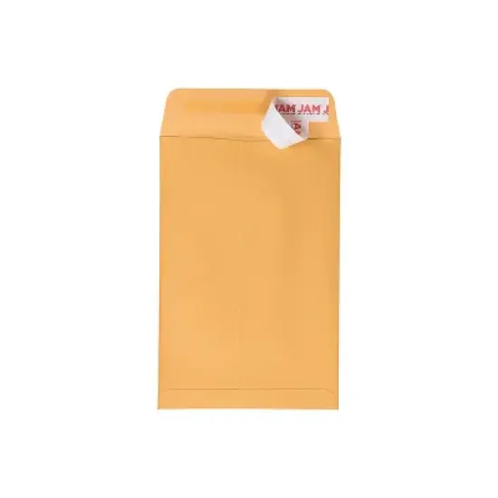 JAM Paper Open End Catalog Envelopes w/Peel and Seal Closure 6"x9" Manila 13034199C image {1}