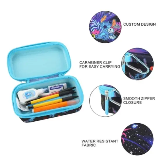 Disney Stitch Snuggling Doll Hardside Utility Case image {2}