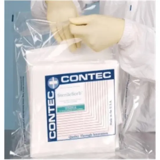 Contec SterileSorb Wipes 9" x 9" 25 Ct, CASE OF 60 image {2}