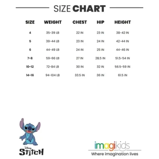 Disney Lilo & Stitch Girls T-Shirt and Leggings Outfit Set Little Kid to Big Kid image {6}