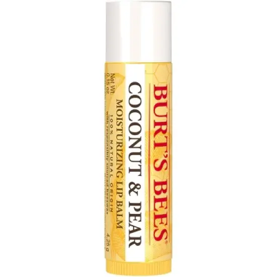 Burt's Bees Coconut and Pear Lip Balm - 0.15oz image {1}