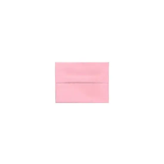 JAM Paper A2 Invitation Envelopes 4.375 x 5.75 Baby Pink 155623 image {1}