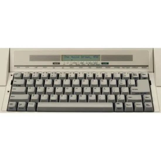 Royal&reg; Scriptor II Portable Electronic Typewriter in White image {8}