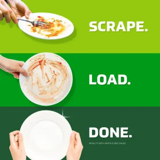 Cascade Fresh Scent Platinum Dishwasher Detergent ActionPacs + Cleaner Pods - 48ct image {3}