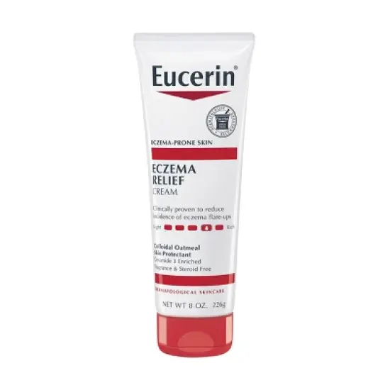 Eucerin Eczema Relief Body Cream for Dry Skin Unscented image {15}