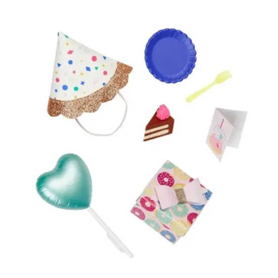 Glitter Girls Cicely Poseable Deluxe 14" Birthday Party Doll image {3}