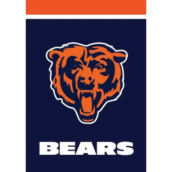 Briarwood Lane Chicago Bears Garden Flag NFL Licensed 18" x 12.5" image {2}