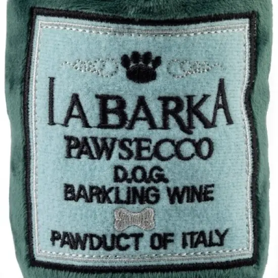 Haute Diggity Dog LaBarka Pawsecco Plush Dog Toy with Squeaker image {4}