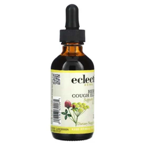 Eclectic Herb Kids Herbal Glycerite, Herbal Cough Elixir, 2 fl oz (60 ml) image {3}