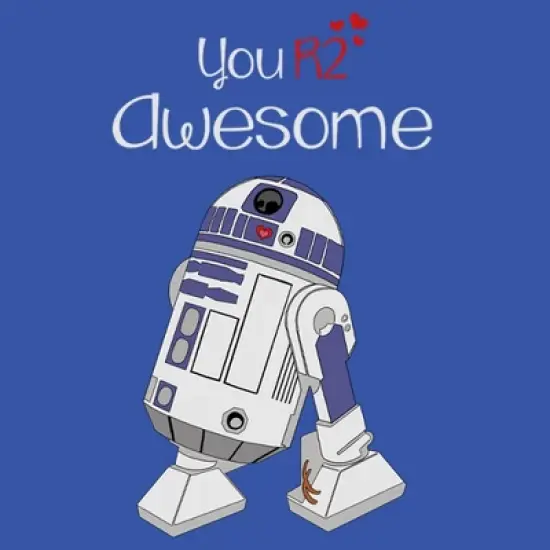 Men's Star Wars Valentine's Day You R2 Awesome Sweatshirt image {1}