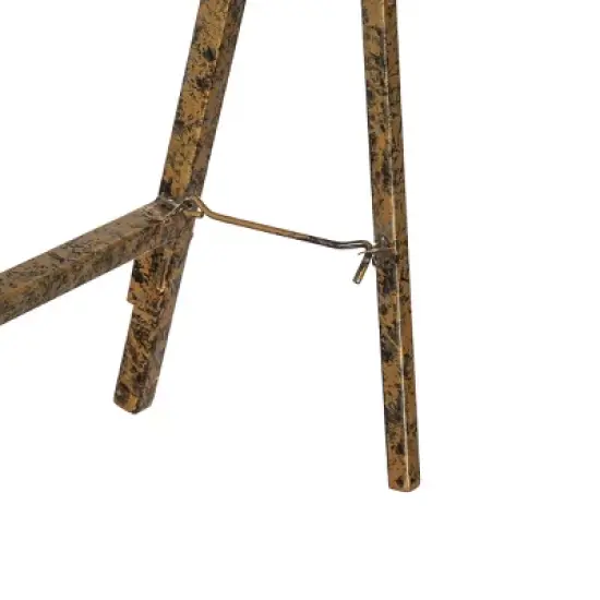 Distressed Teal Planter with Distressed Copper Rack image {3}