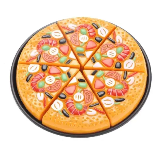 Link Worldwide Pizza Party Playset With Watermelon, Icecream And Utensils Pretend Play Toys image {6}