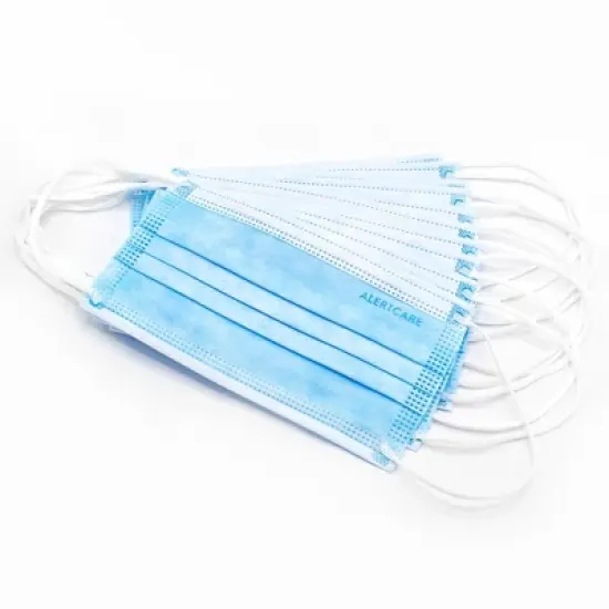 Alertcare 3-Ply Earloop Face Masks (50 Pcs) image {4}
