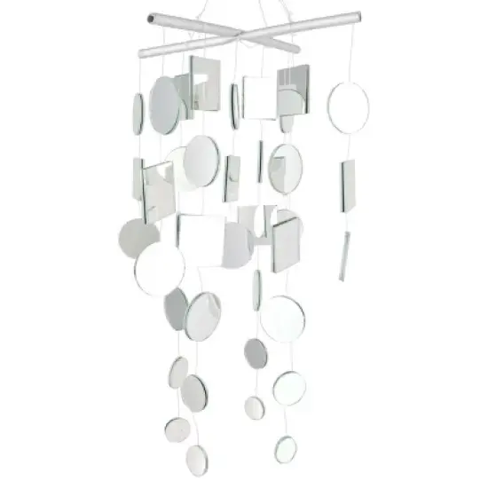 Woodstock Wind Chimes Asli Arts&reg; Collection, Mirror Chime, Medium 20'' Wind Chime C125 image {2}