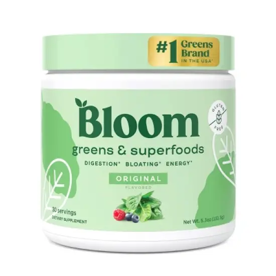 BLOOM NUTRITION Greens and Superfoods Powder - Original image {6}