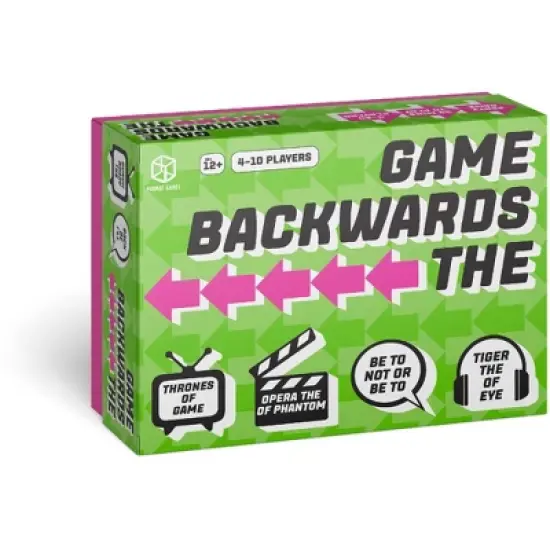 Asmodee Backwards Game Board Game image {1}