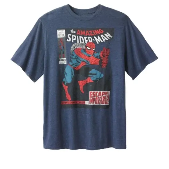 Marvel Men's Big & Tall Marvel Comic Graphic Tee image {5}