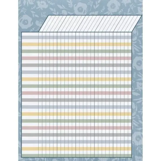 Teacher Created Resources&reg; Classroom Cottage Incentive Chart, 17" x 22", Pack of 6 image {1}